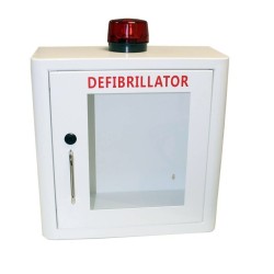Indoor Defibrillator Cabinet with Strobe Light and Alarm